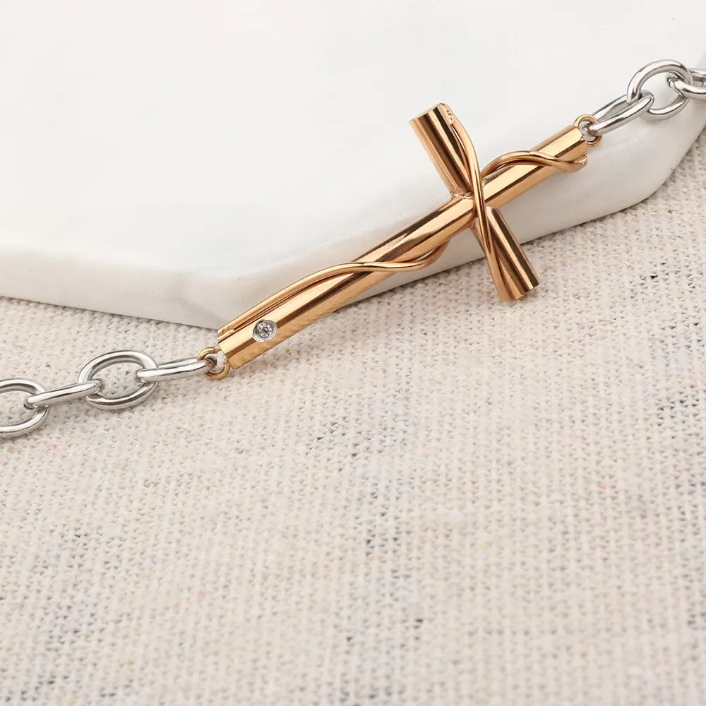 Jesus Cross Charms Bracelets