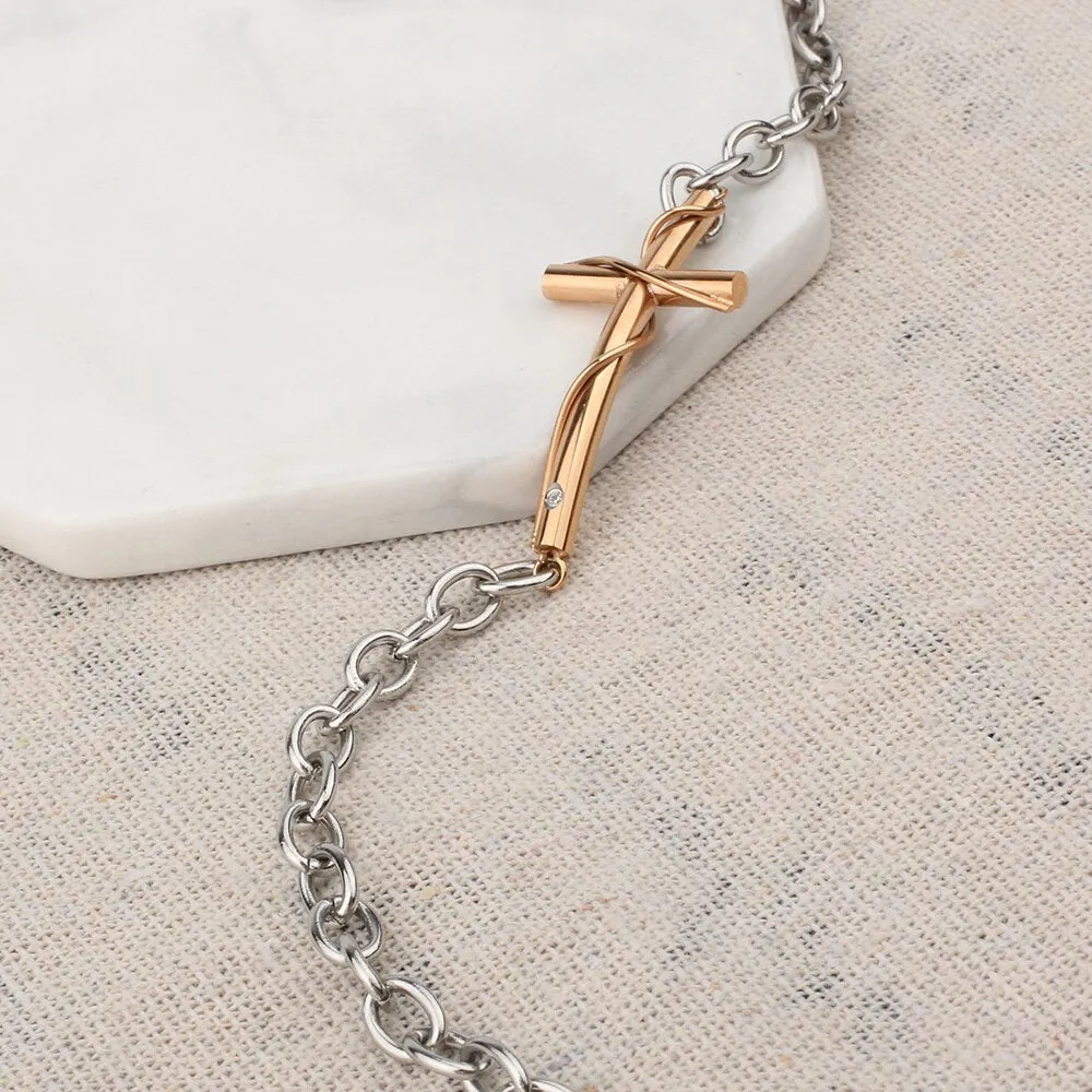 Jesus Cross Charms Bracelets