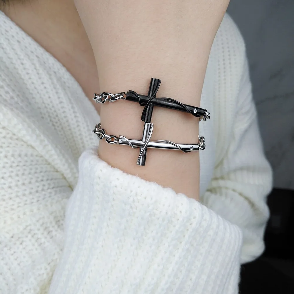 Jesus Cross Charms Bracelets