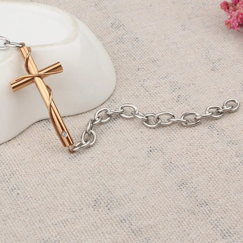 Jesus Cross Charms Bracelets