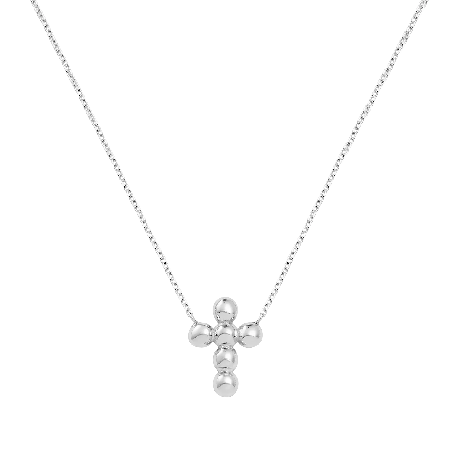 Kids Bubble Cross Necklace