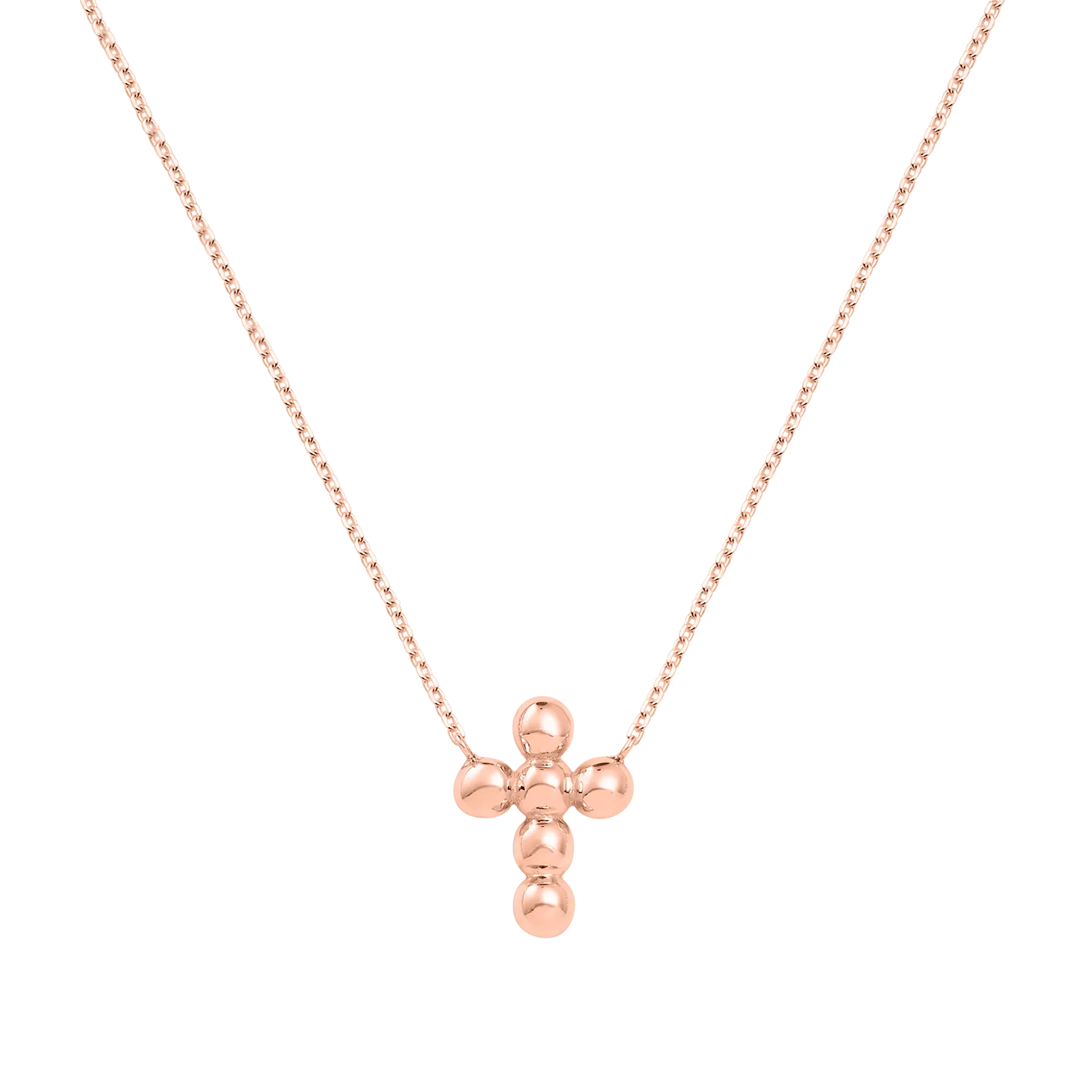 Kids Bubble Cross Necklace