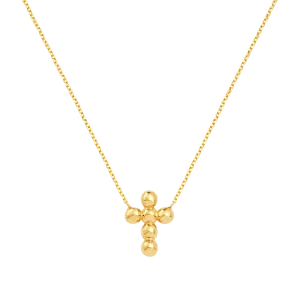 Kids Bubble Cross Necklace