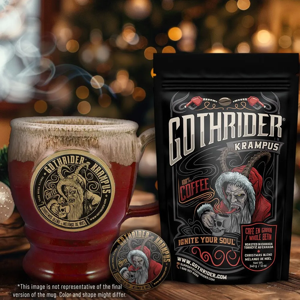 Krampus Coffee Limited Edition Deneen Pottery Mug Kit