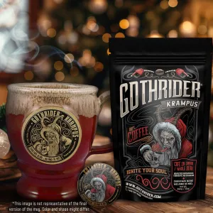 Krampus Coffee Limited Edition Deneen Pottery Mug Kit