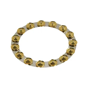 Latin Percussion LP3814SBS 14inch Tambo-Ring, Brass Jingles