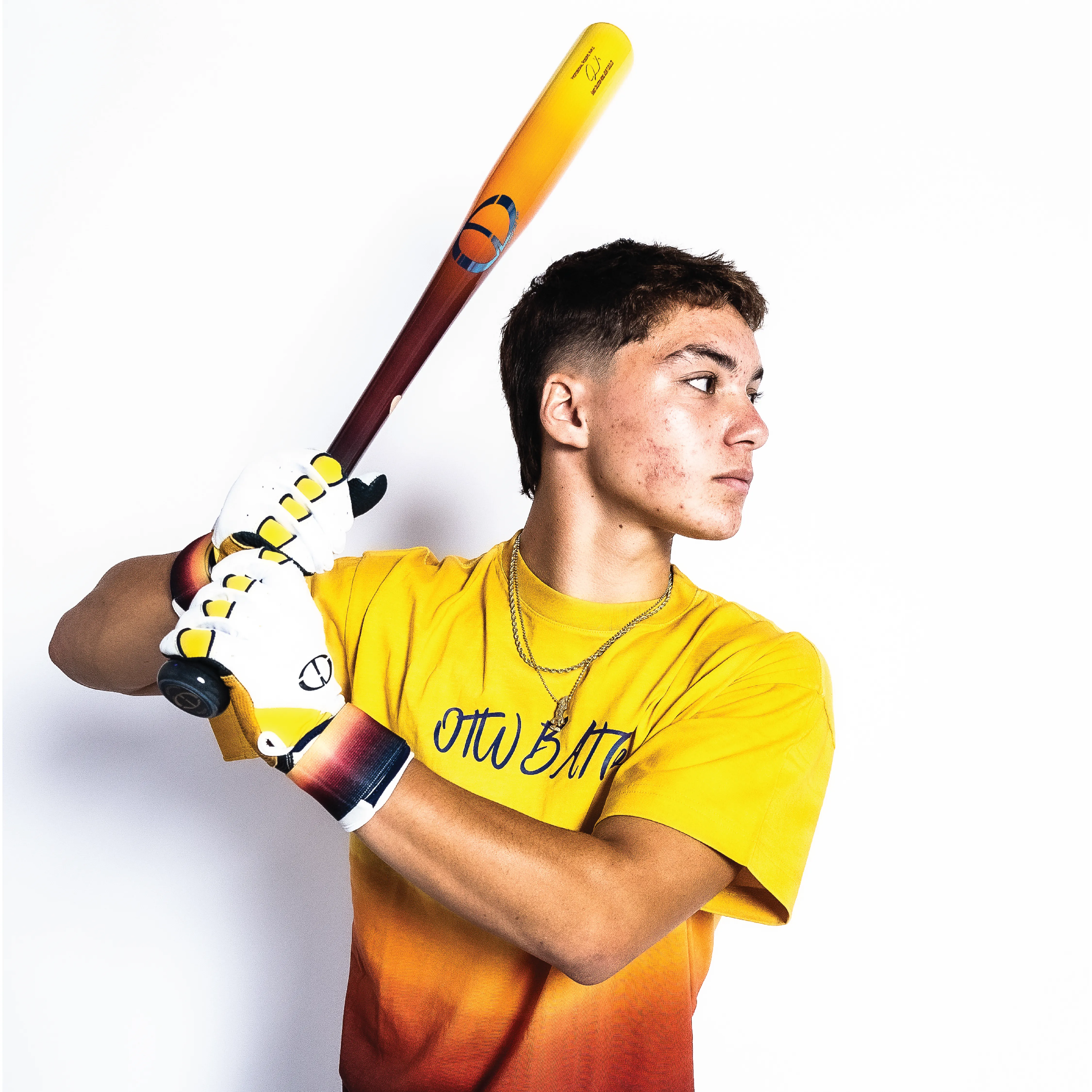 Limited & Exclusive Signed Edition Sunset Bat