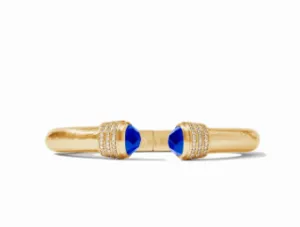 Luna Demi Cuff - Iridescent Sapphire Blue