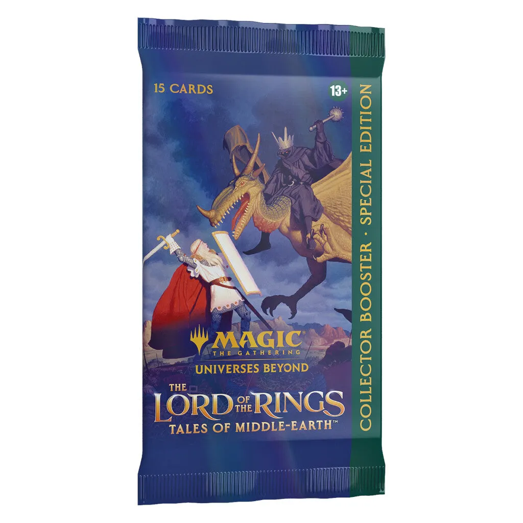 Magic: The Gathering The Lord of the Rings: Tales of Middle-earth Special Edition Collector Booster - 15 Magic Cards (Collectible Fantasy Card Game)