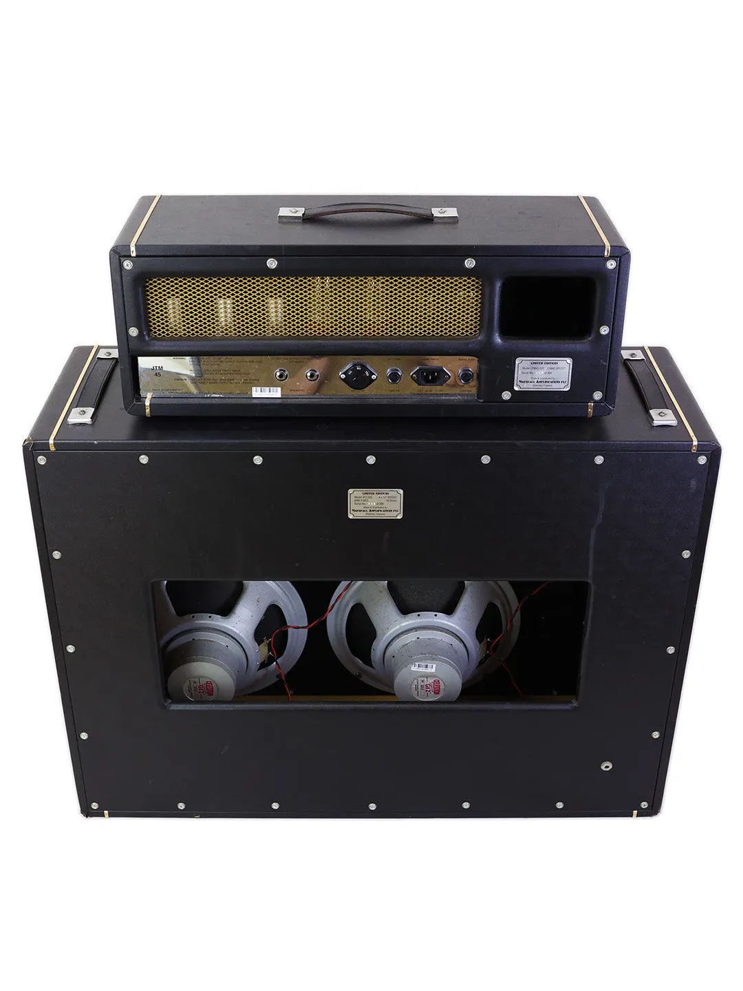Marshall Offset Limited Edition JTM45 Head (259/300)   412 Cabinet (266/300) - UK 2002