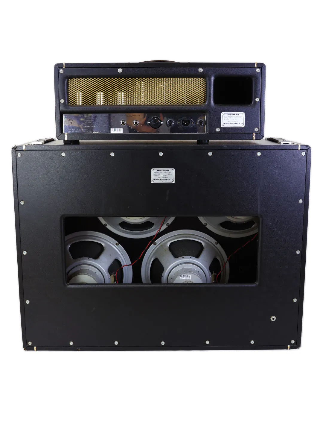 Marshall Offset Limited Edition JTM45 Head (259/300)   412 Cabinet (266/300) - UK 2002