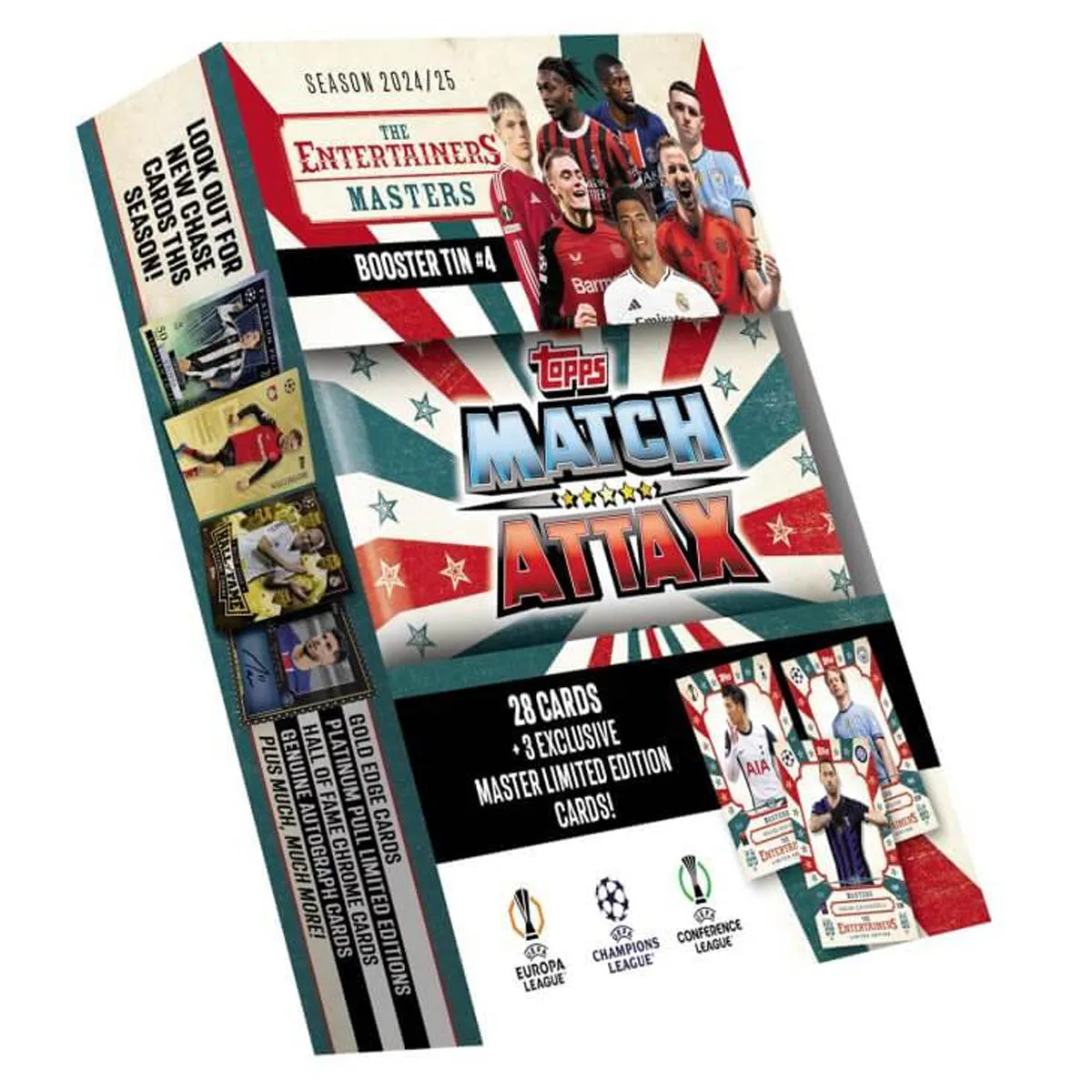 MATCH ATTAX UEFA Champions League 2024/2025 Edition Mini Tin (Set of 4)