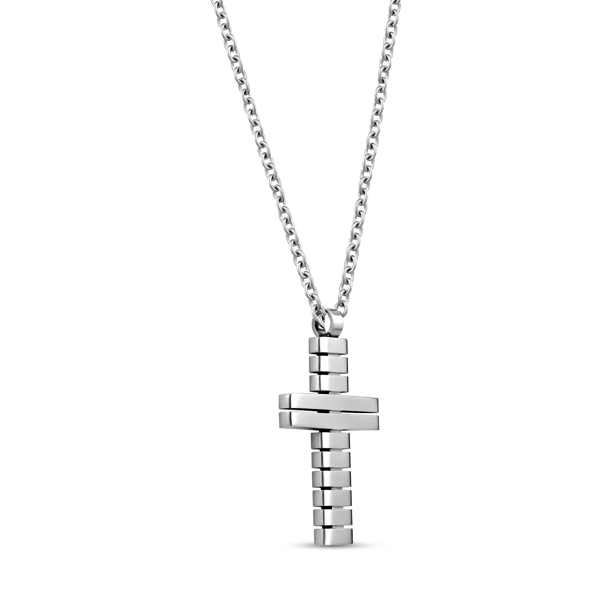 Matte Cross Pendant