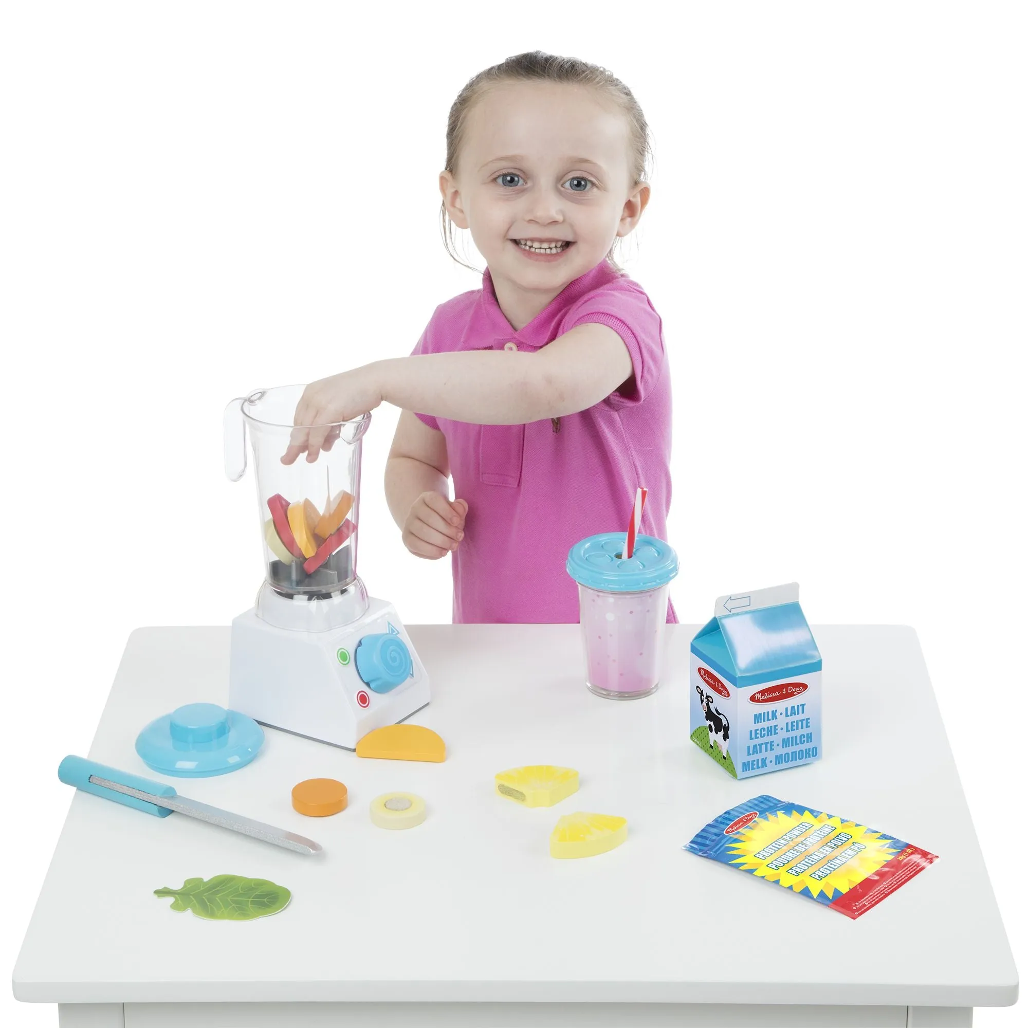 Melissa & Doug Smoothie Maker Blender Set (22 pieces)