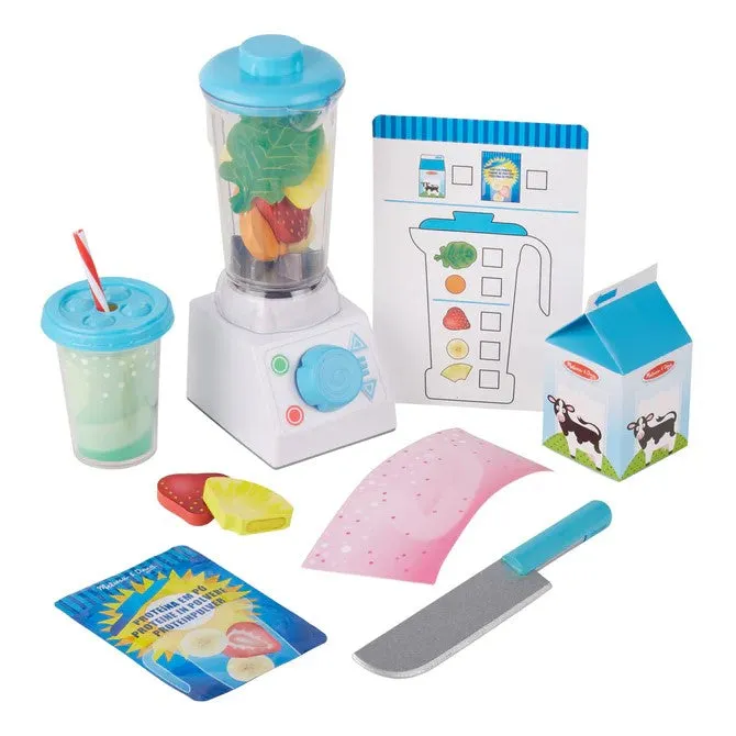 Melissa & Doug Smoothie Maker Blender Set (22 pieces)