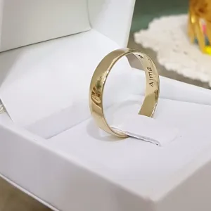 Men band, Masculine band, Wedding mens ring, gold wedding for men