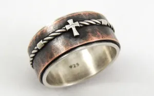 Mens religious ring catholic