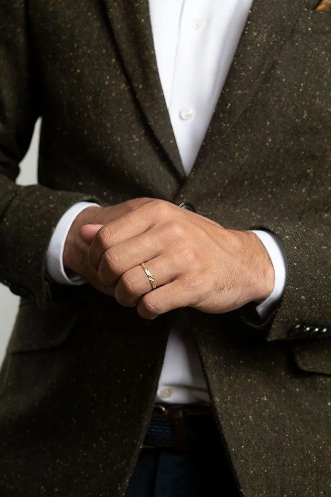 Men's wedding ring - SWAN
