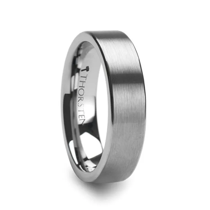 MERCURY | Tungsten Ring Flat
