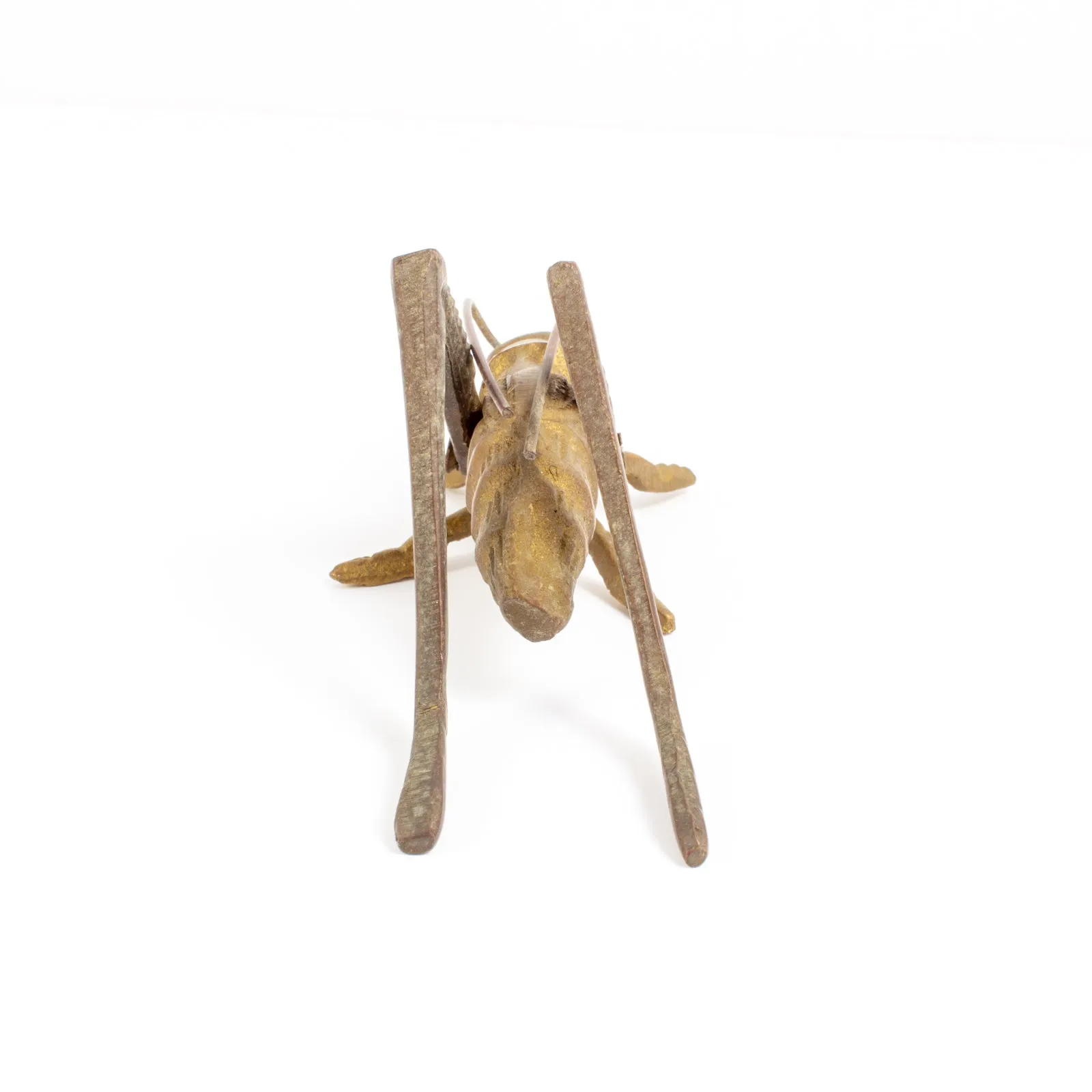 Mid-Century Brass Cricket