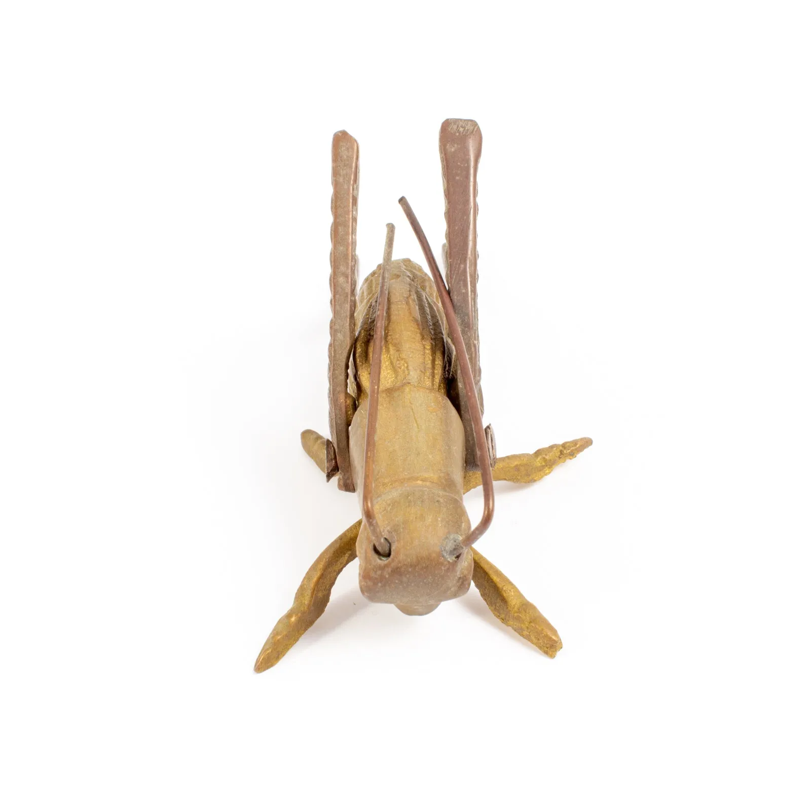 Mid-Century Brass Cricket