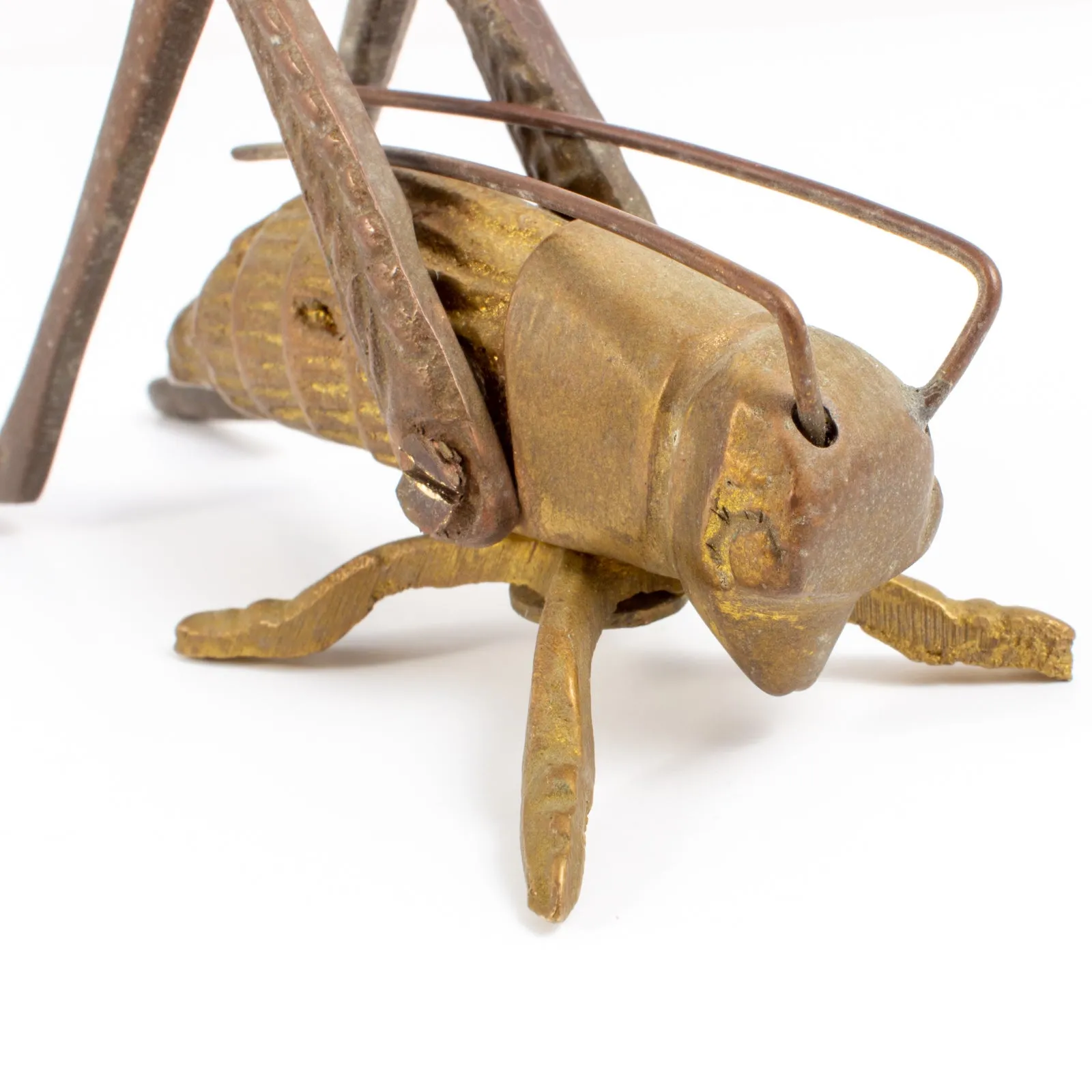 Mid-Century Brass Cricket