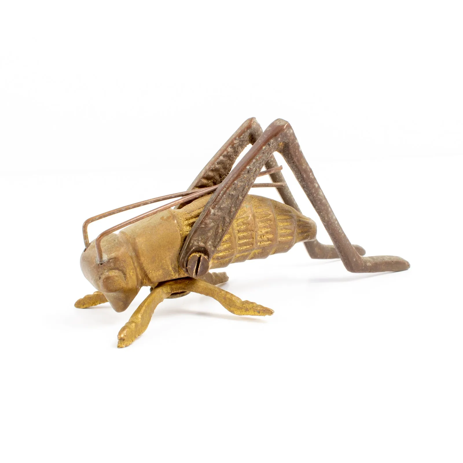 Mid-Century Brass Cricket