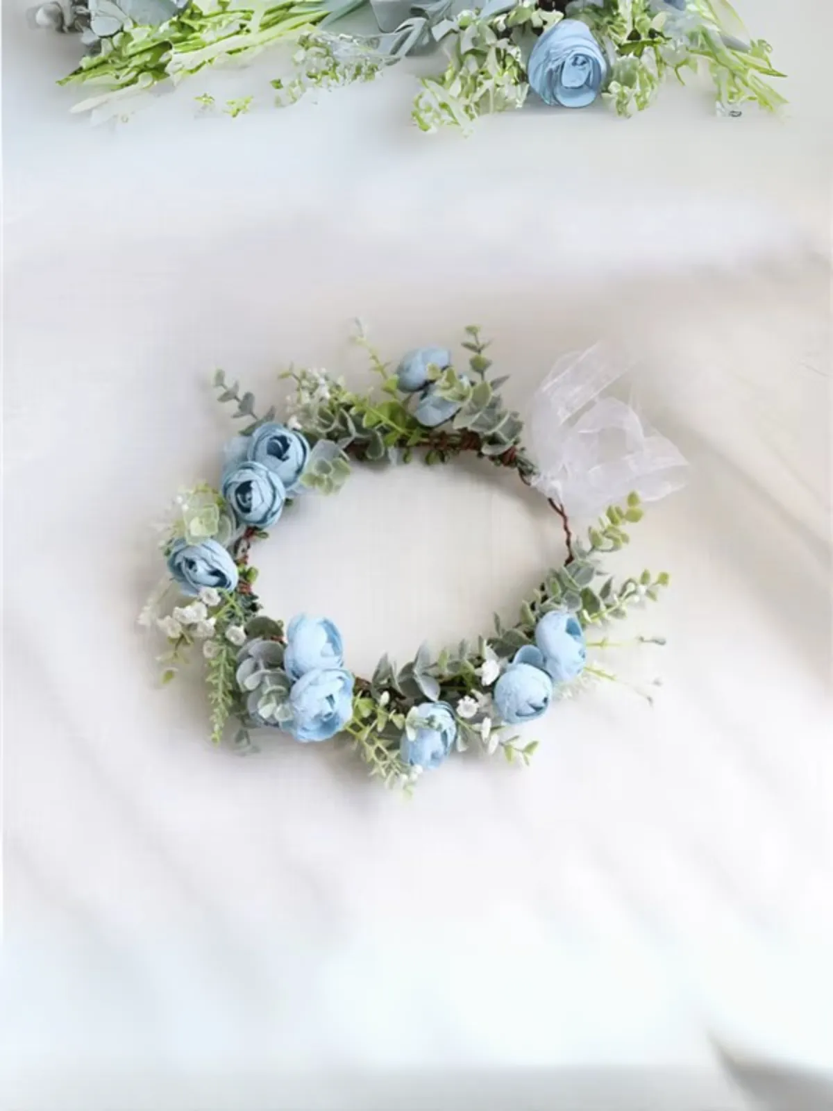 Midsummer Flower and Leaf Halo