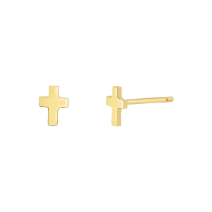Mini Cross Stud Earrings