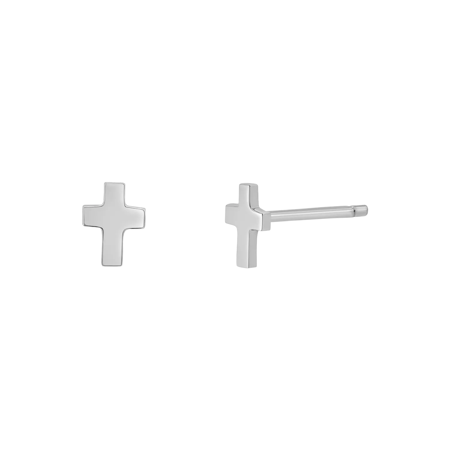 Mini Cross Stud Earrings
