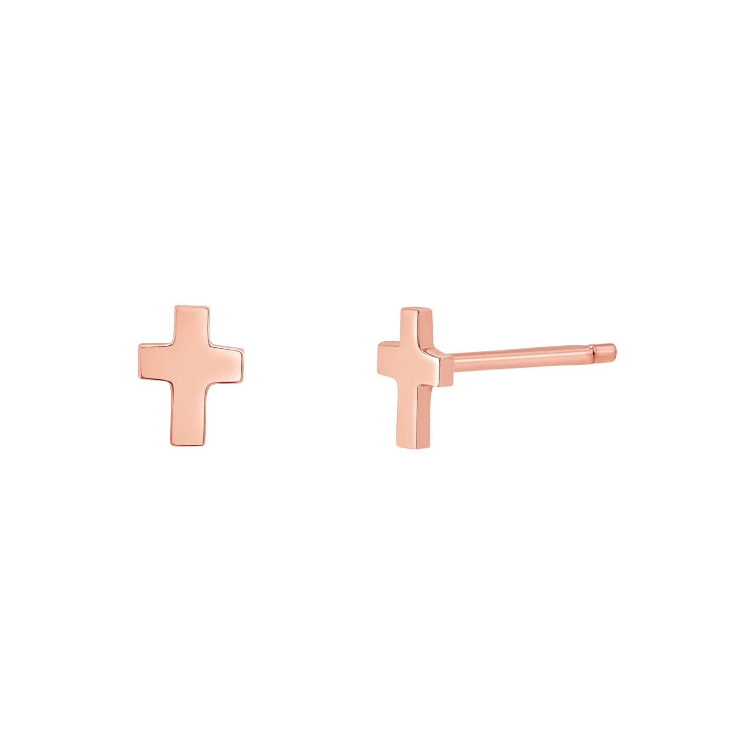 Mini Cross Stud Earrings