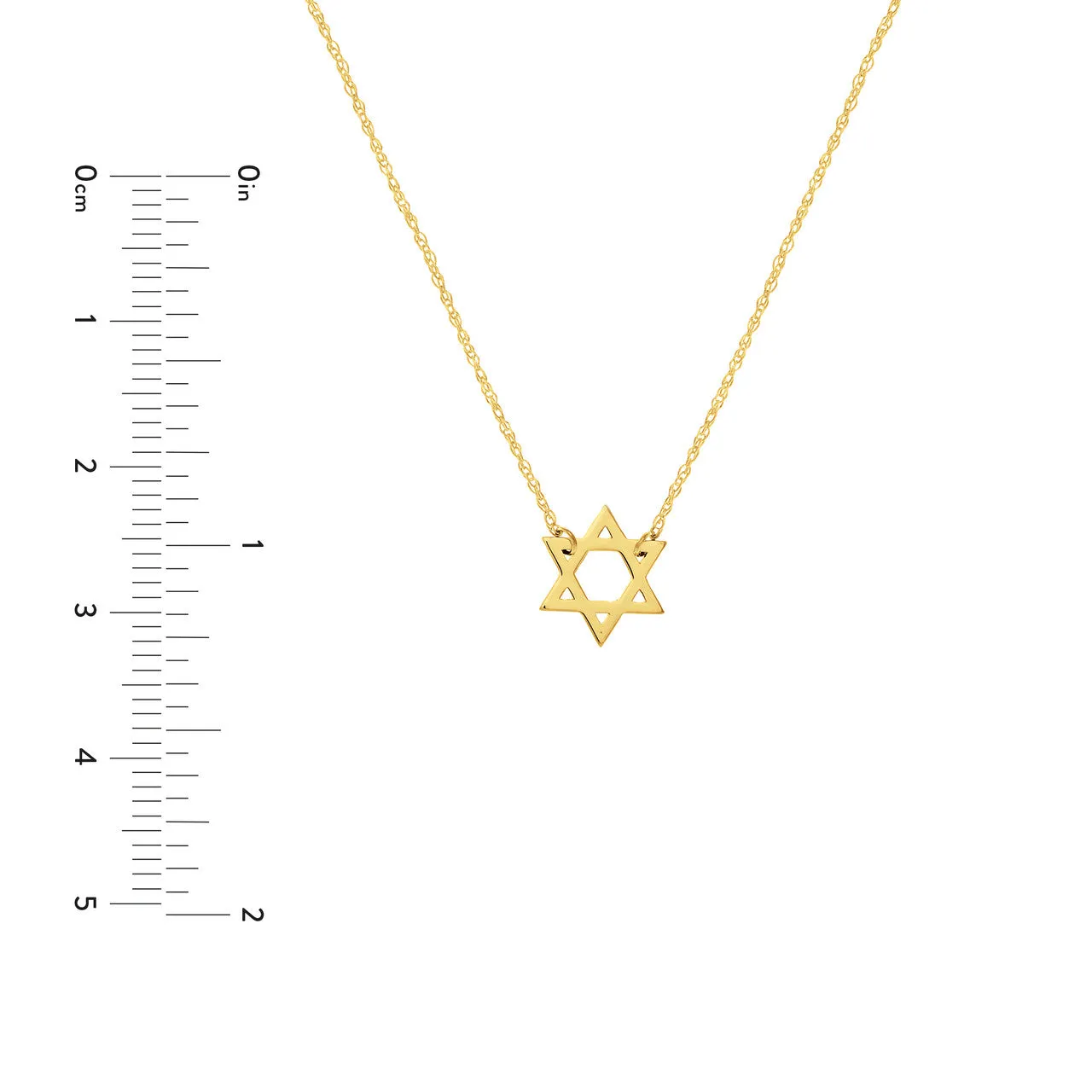 Mini Star Of David Necklace