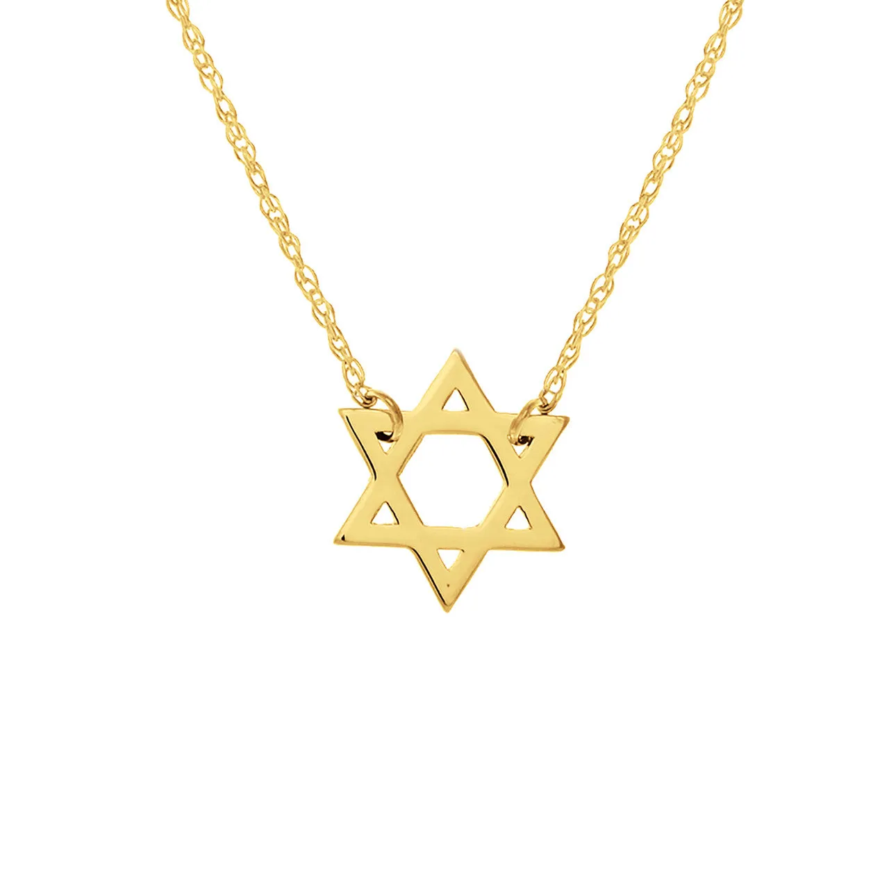 Mini Star Of David Necklace