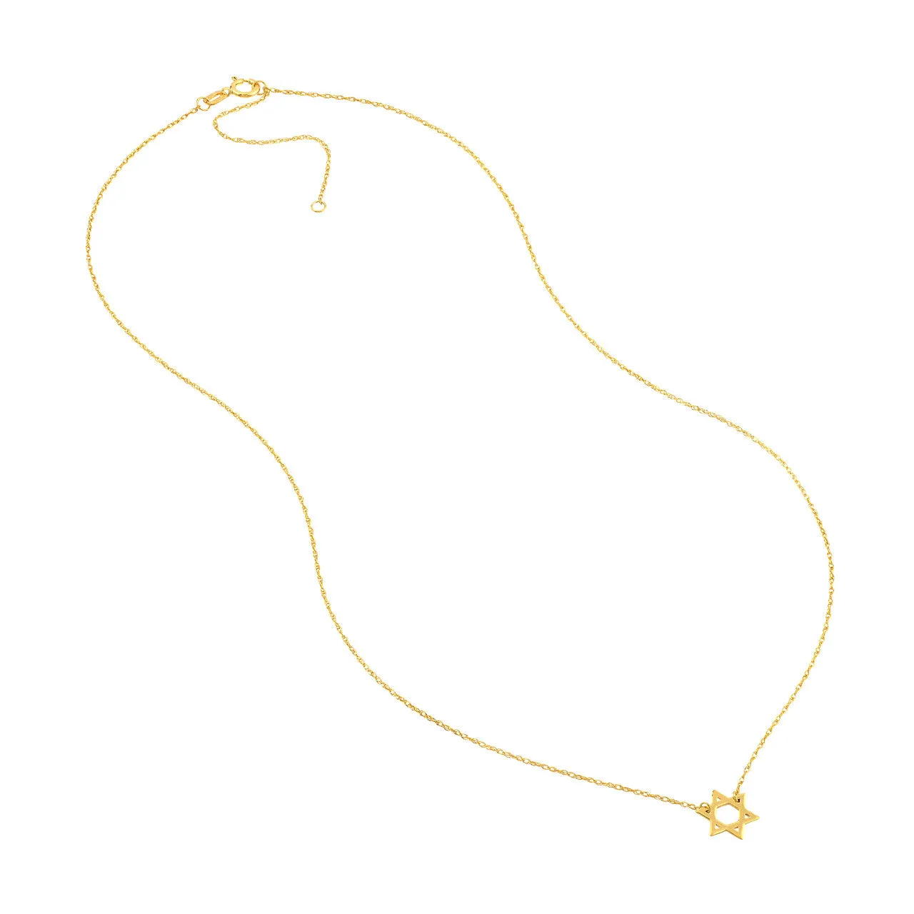 Mini Star Of David Necklace