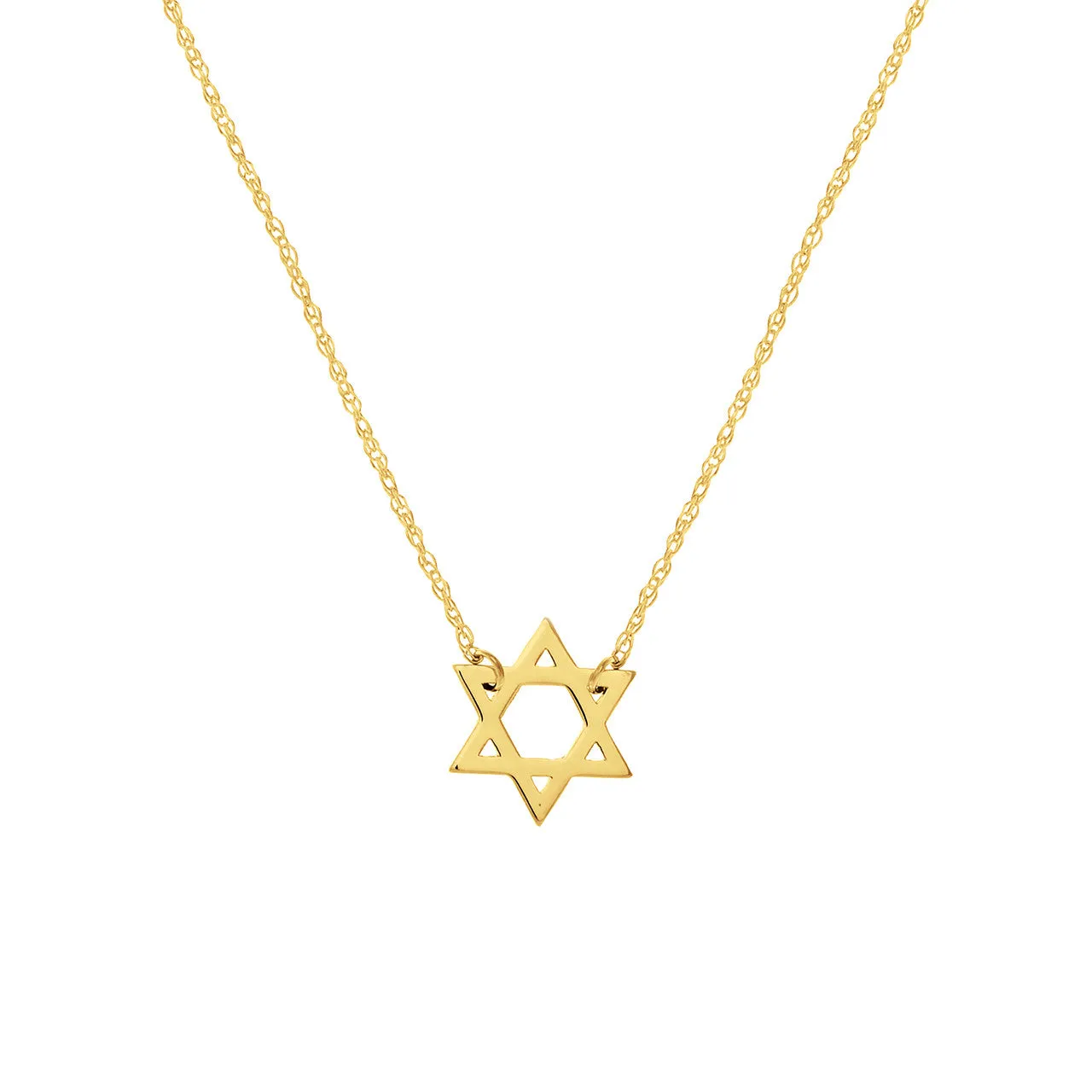 Mini Star Of David Necklace