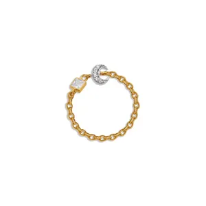 Moon Chain Ring