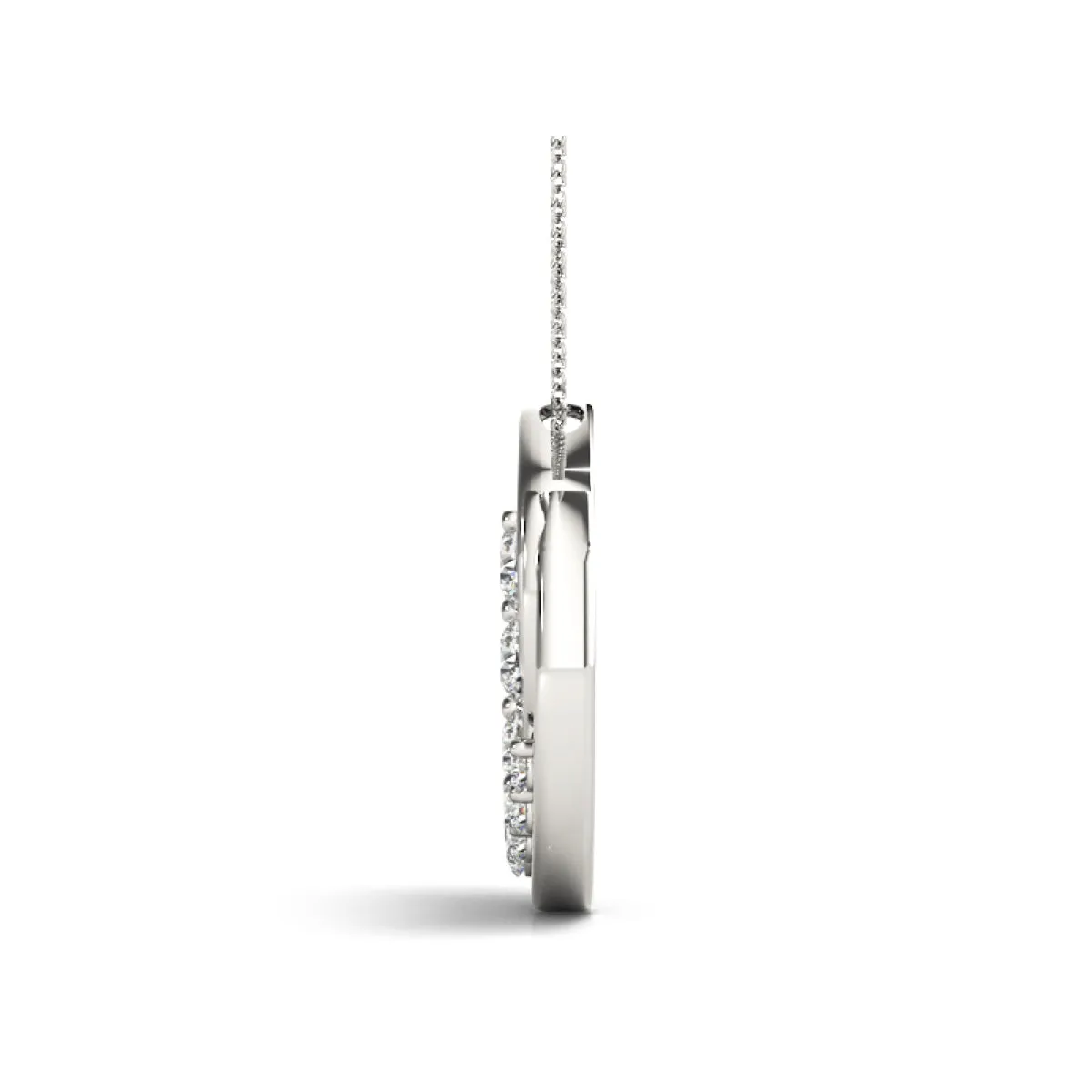 Moon Journey Diamond Pendant