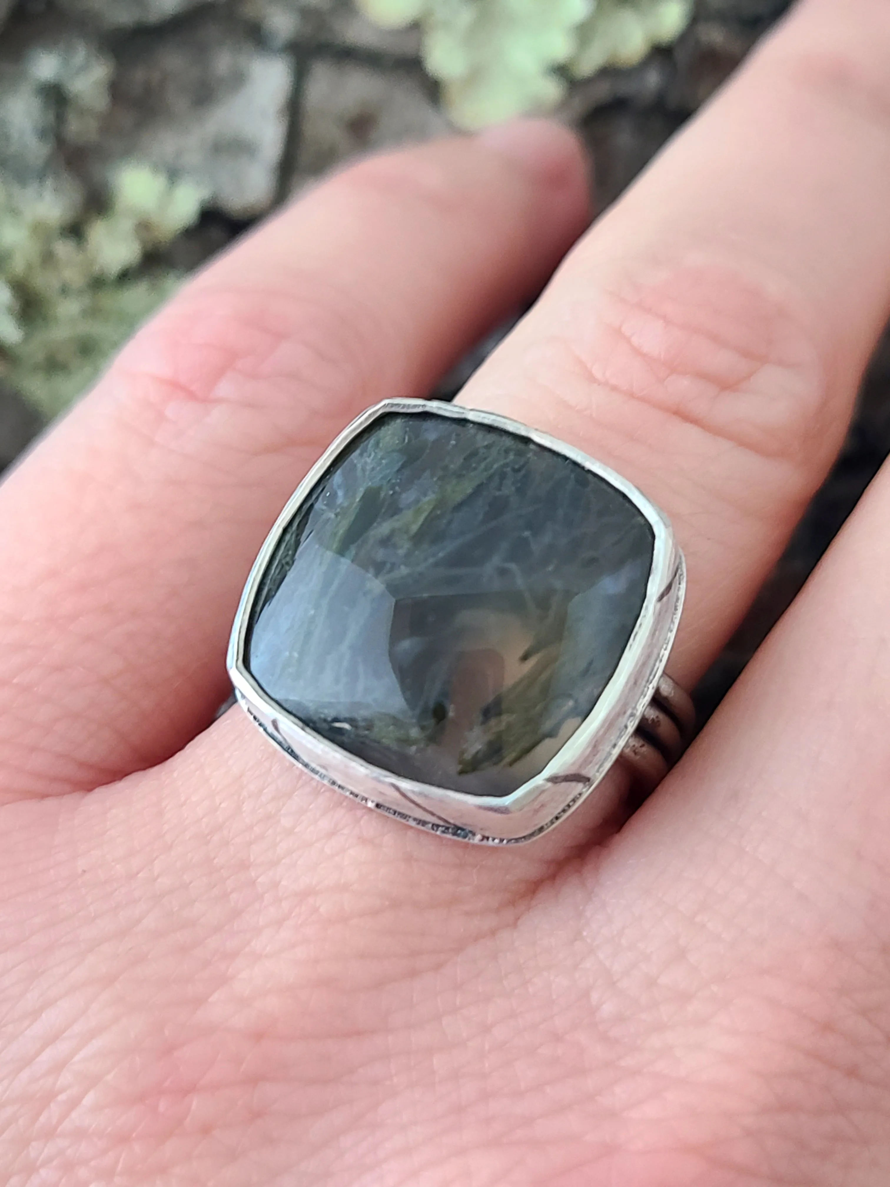 Moss Ring- size 6 US