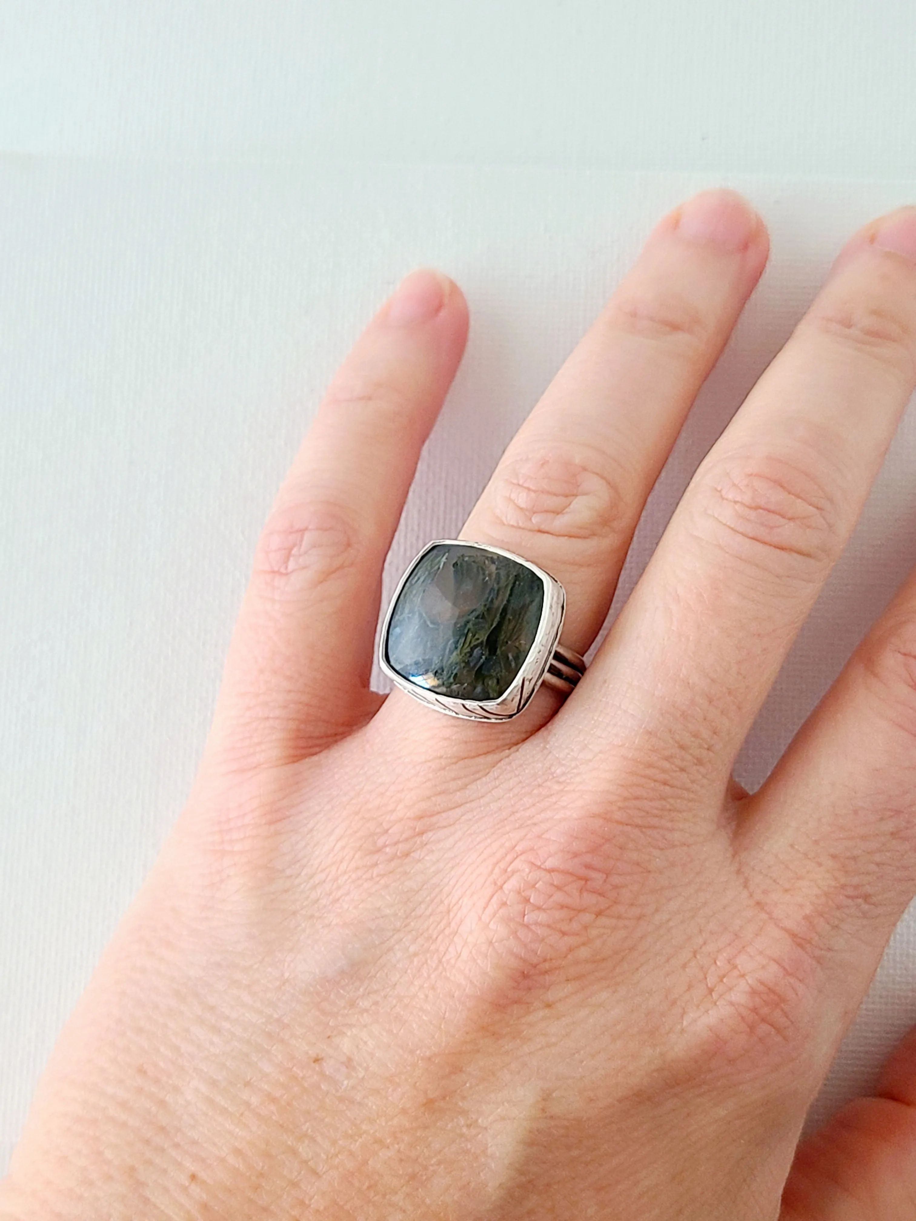 Moss Ring- size 6 US