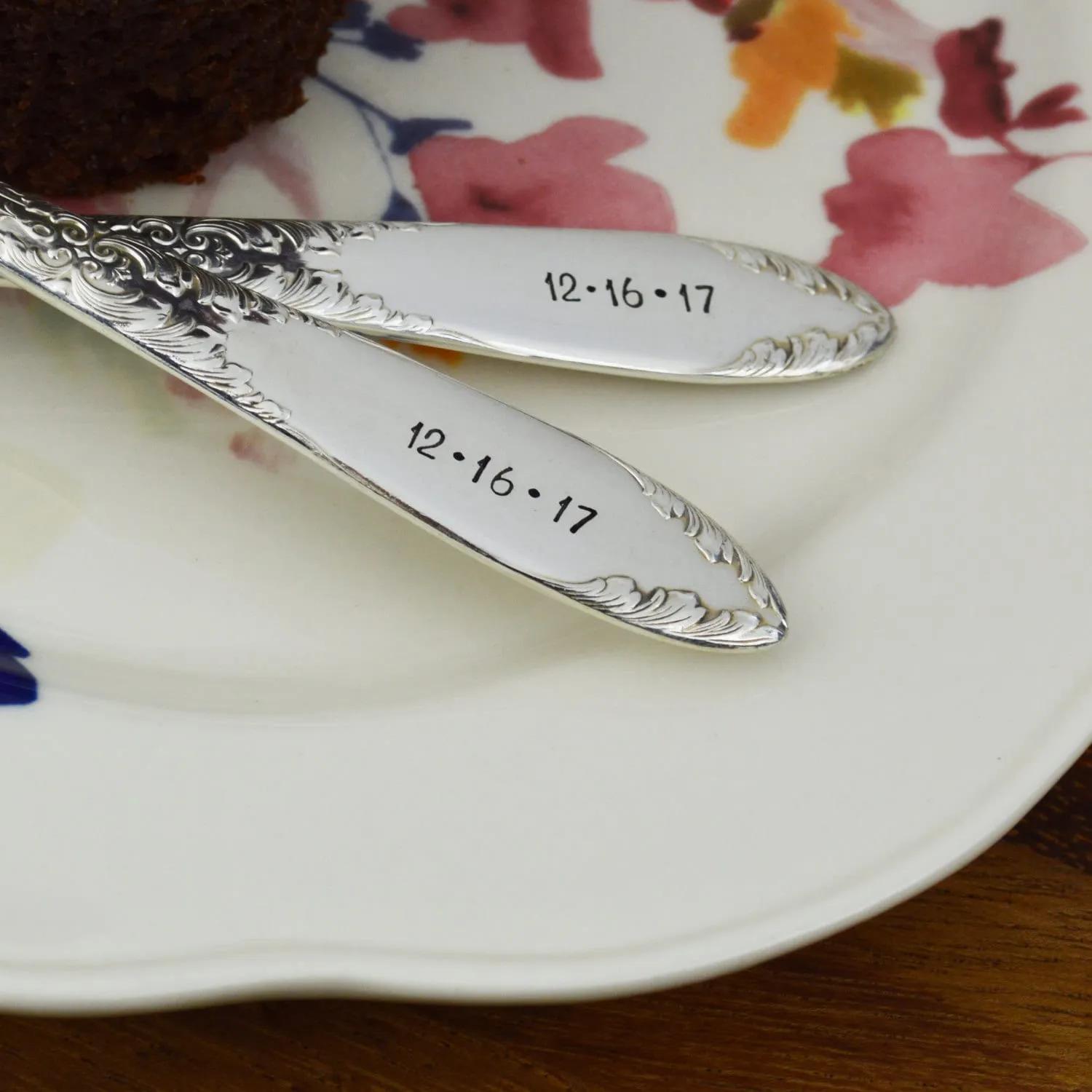 Mr & Mrs Vintage Fork Set