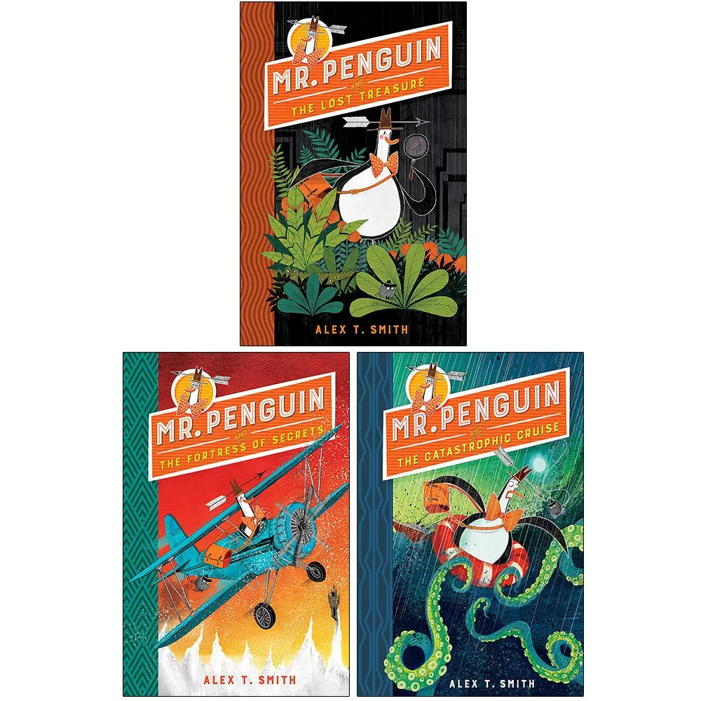Mr Penguin Series 3 Books Collection Set By Alex T. Smith