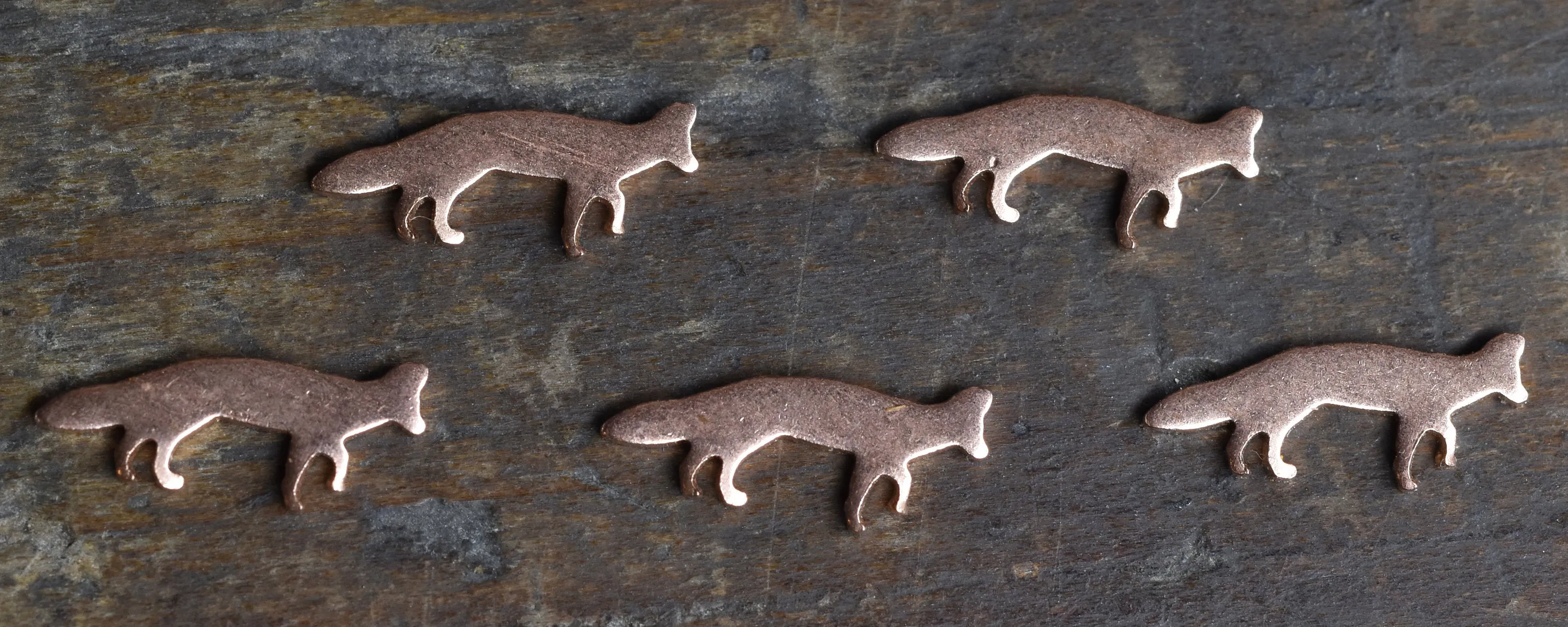 My MOST Super Tiny Realistic Foxy Fox Blank Metal Cutout for 24g DIY Tiny Blanks for Jewelry Making Mini shapes, Supplies by SupplyDiva
