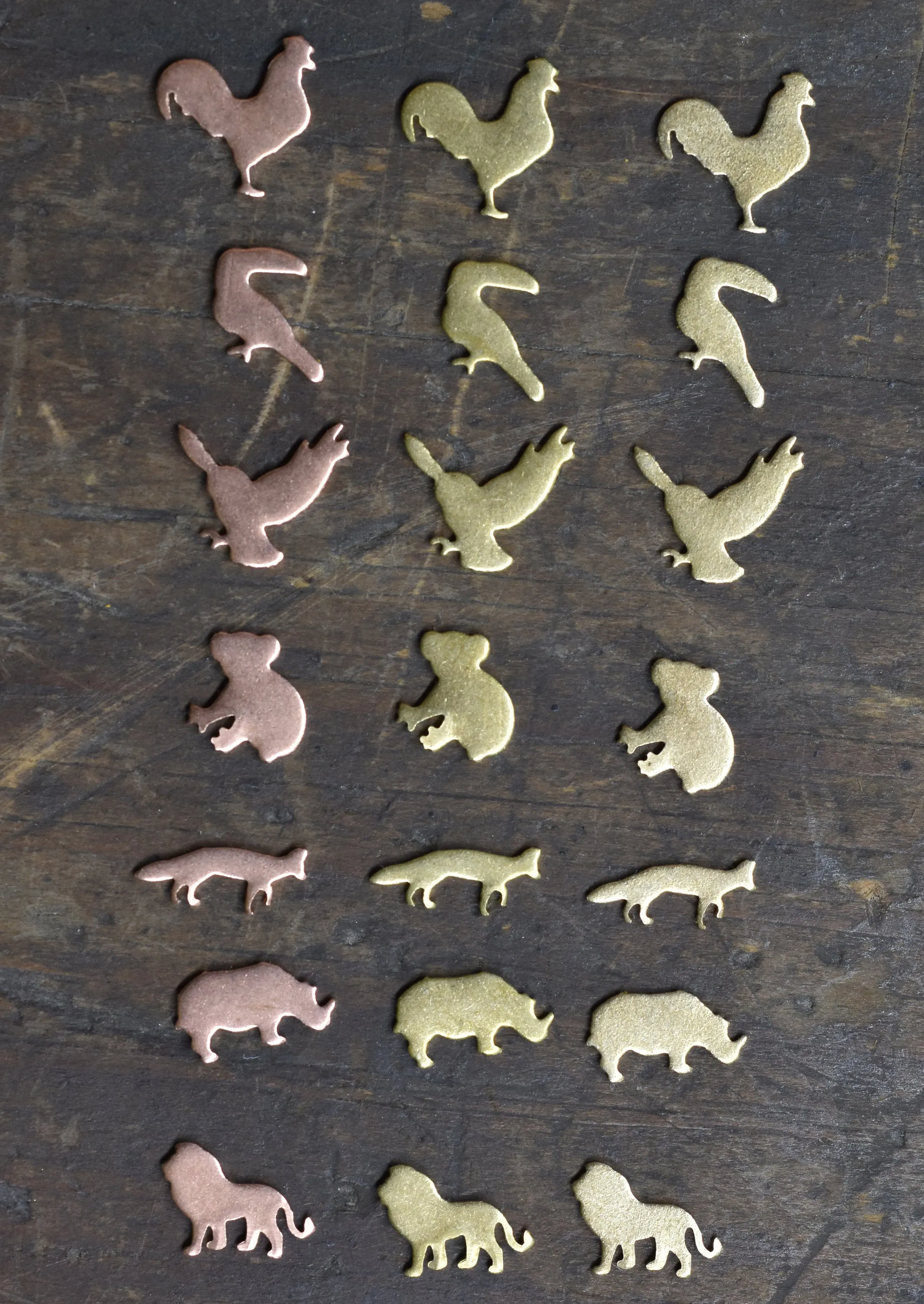 My MOST Super Tiny Realistic Foxy Fox Blank Metal Cutout for 24g DIY Tiny Blanks for Jewelry Making Mini shapes, Supplies by SupplyDiva