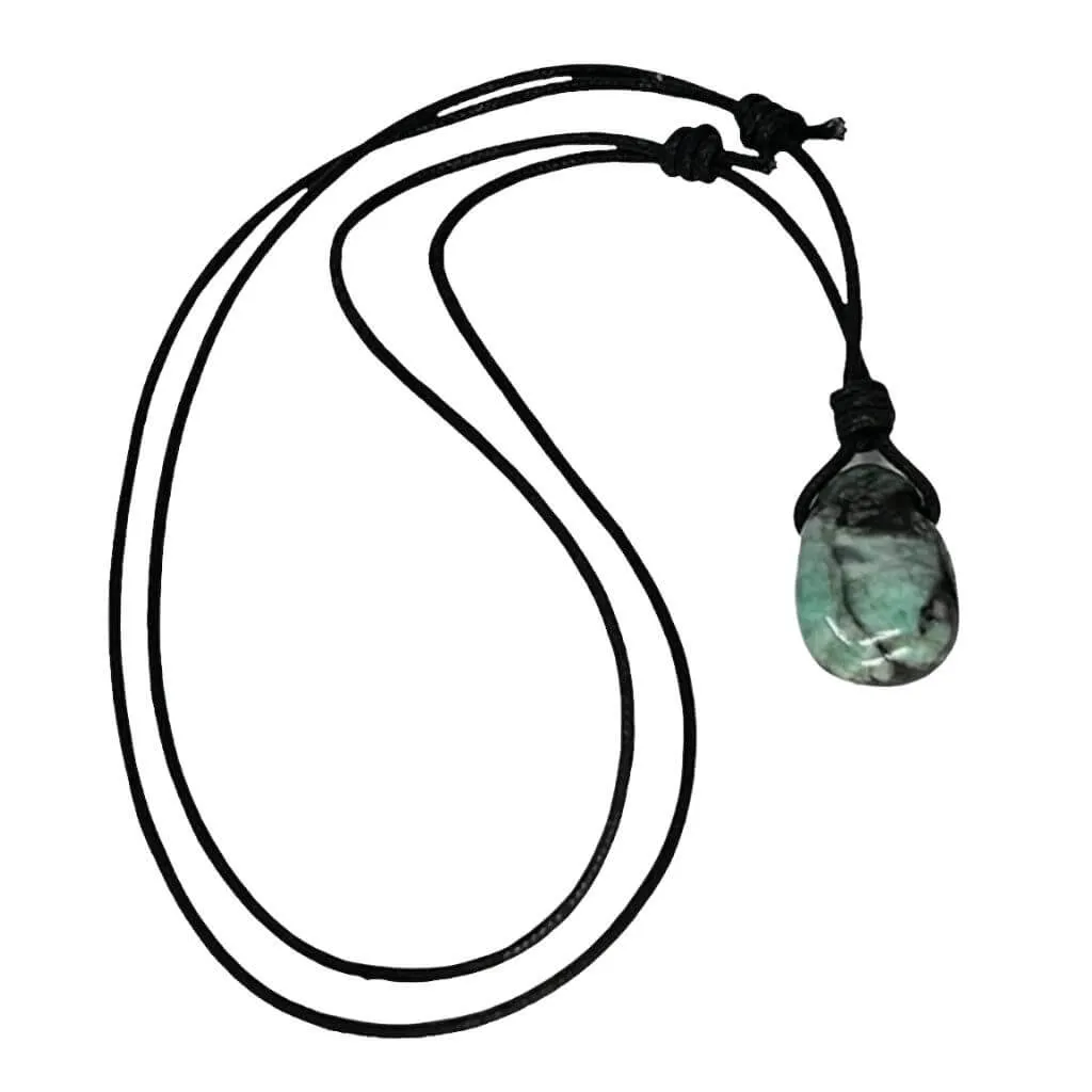 Natural Emerald Necklace For Wisdom And Power