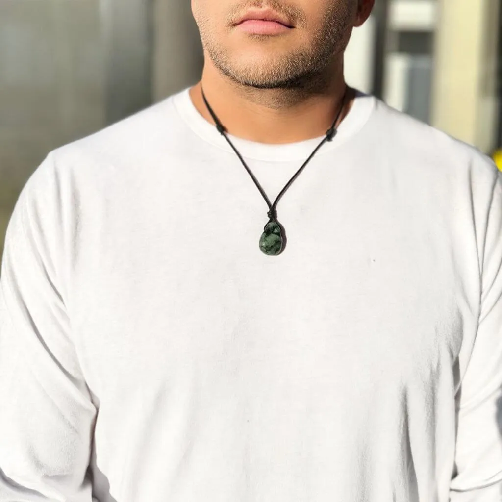 Natural Emerald Necklace For Wisdom And Power