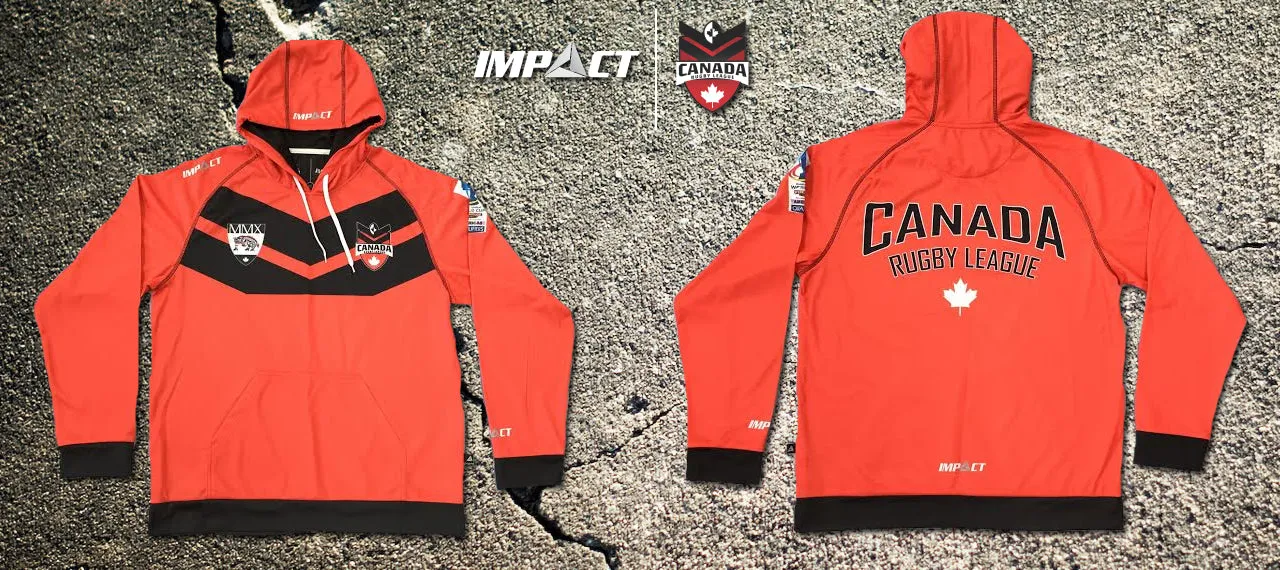 Official Canada Rugby League Qualifier Hooded Jumper | Limited Edition