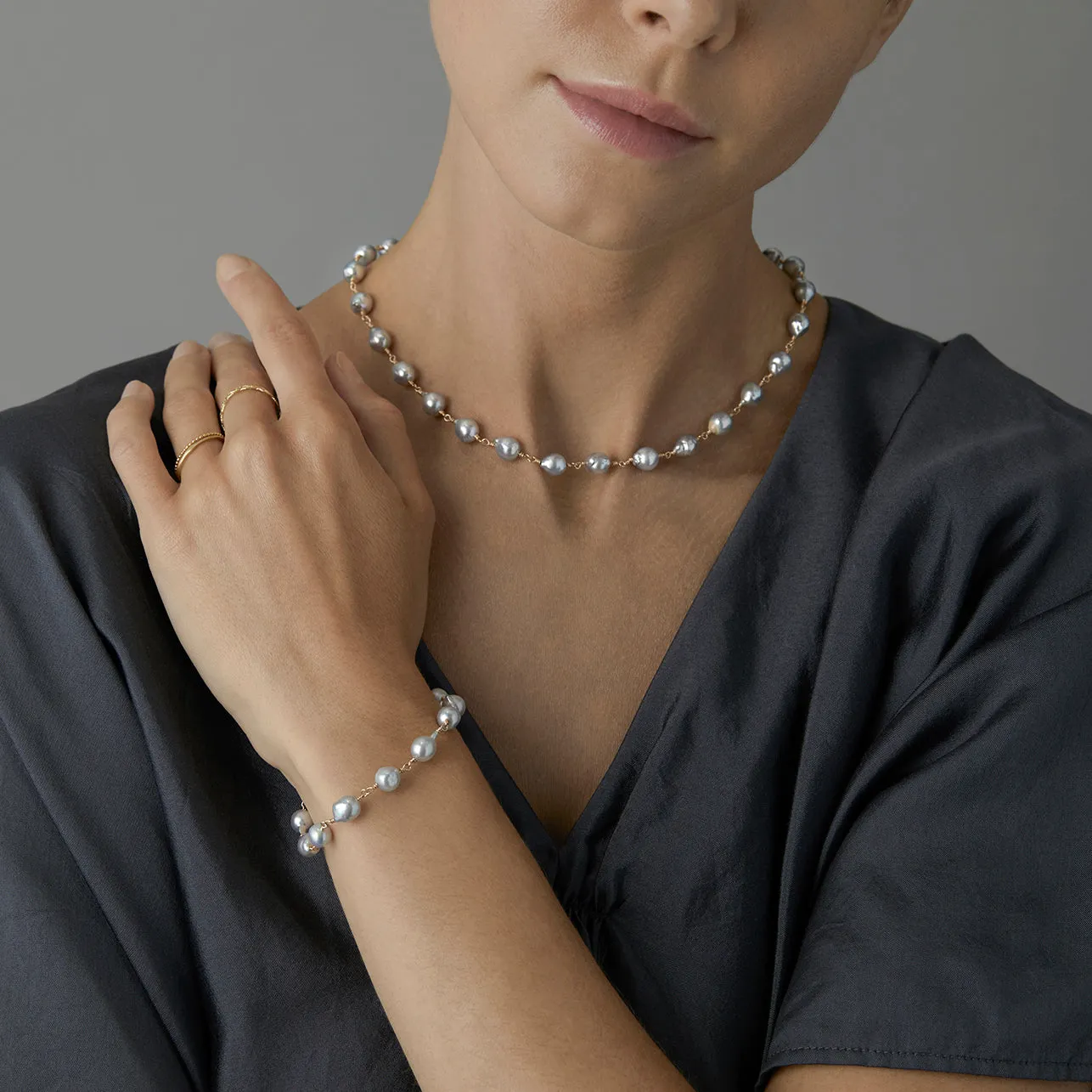 One-of-a-Kind Akoya Pearl Necklace | APN12-OOAK