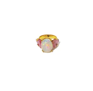 Opal × Pink Tourmaline