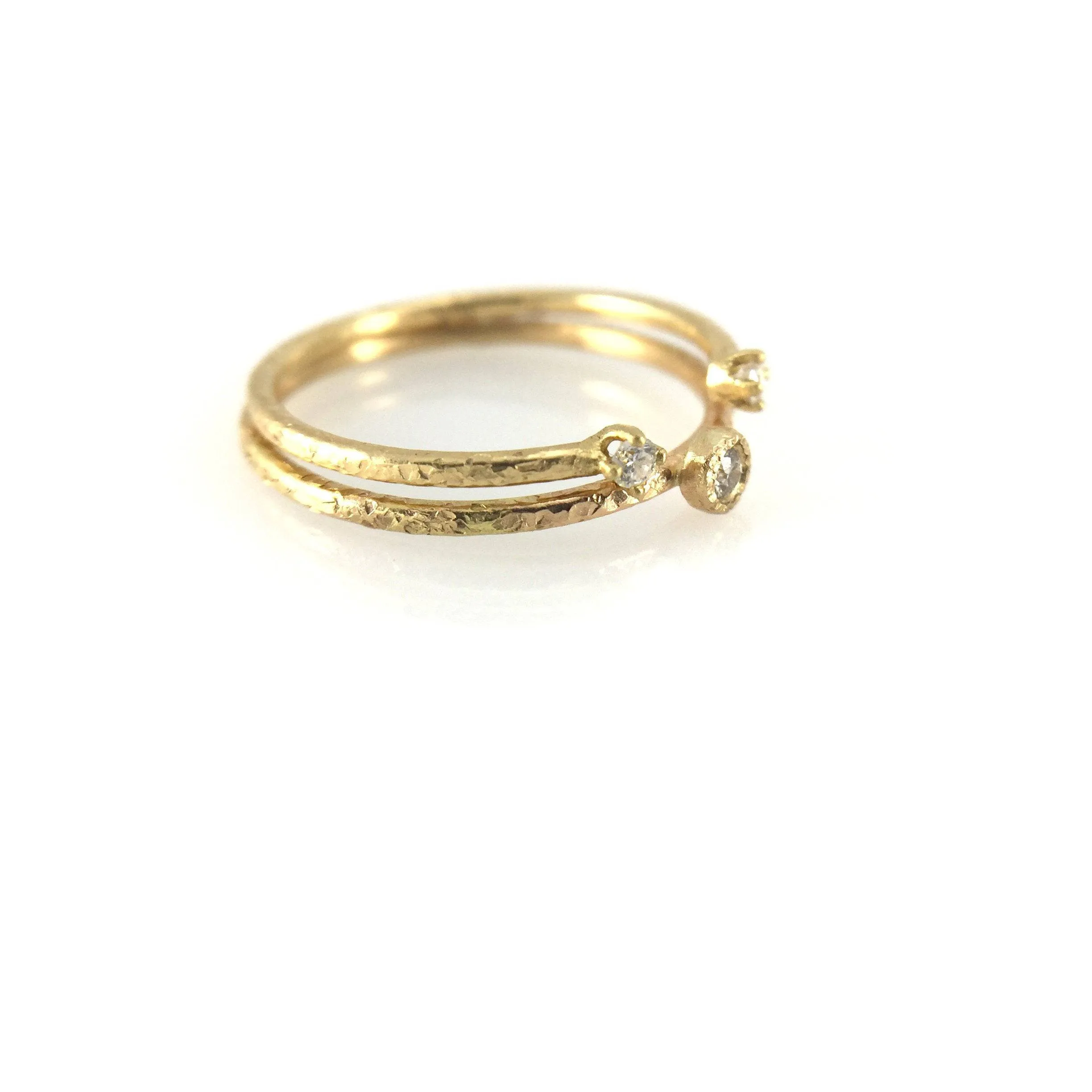 Open Diamond Ring
