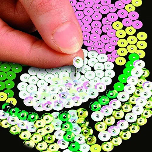 Oscar PUPPY - Sequin Art® Red, Sparkling Arts and Crafts Picture Kit